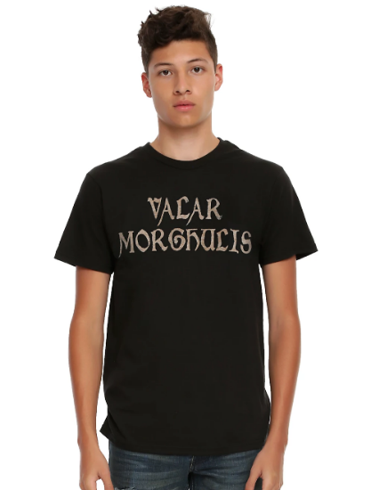 valar morghulis t shirt valar morghulis t shirt